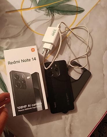 Redmi, Redmi Note 14, цвет - Черный