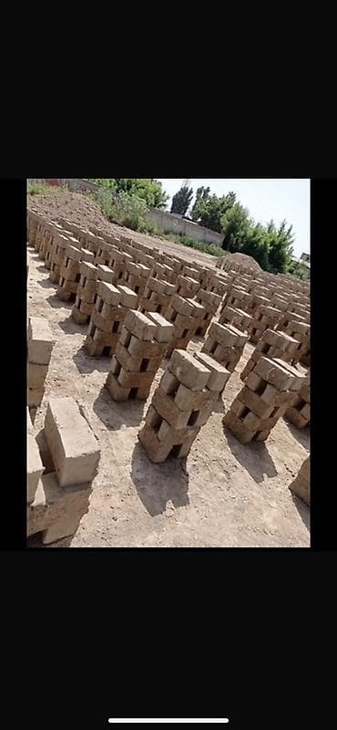 Саманный кирпич сатылат