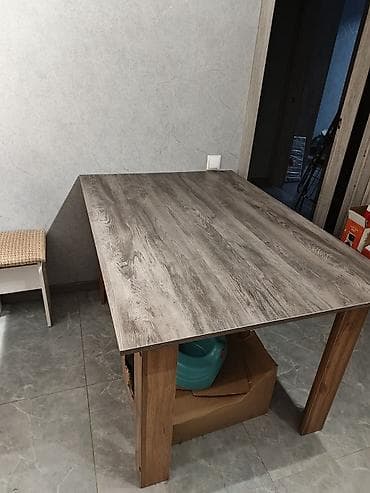 Кухонные столы: Кухонный стол, Прямоугольный, Нераскладной — 2