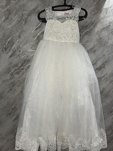 сумка бутун: Балдар көйнөгү, түсү - Ак, Колдонулган — 2