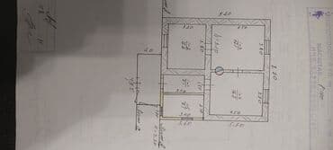 Үйлөрдү сатуу: Барак, 66 м², 3 бөлмө, Менчик ээси, Эски ремонт — 9