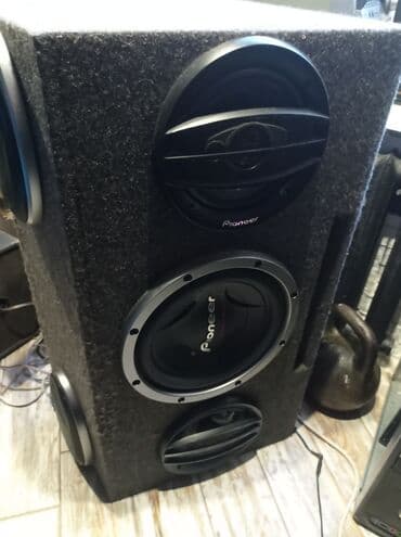 усилитель и колонки авто: Продаю оригинал pioneer (5 динамиков), можно домой или в машину — 2