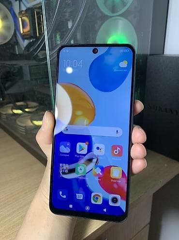 xiaomi redmi note 12 цена в бишкеке: Redmi, Redmi Note 11, Б/у, 128 ГБ, цвет - Голубой, 2 SIM — 2