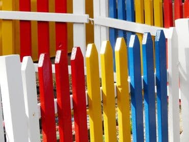 купить школьную доску для начальных классов: Декоративные заборы. Забор штакетник для сада. Забор для детского — 3