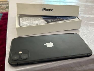 айфон 11 pro max цена бишкек: IPhone 11, Колдонулган, 64 ГБ, Куту, 77 % — 2