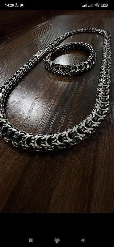 what: Серебряная цепь "Император" вес 120 гр 60 см Ручная работа Серебро 925 — 4