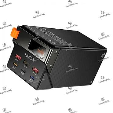hub type c: Портативный повербанк Hoco DB100A, универсальный внешний аккумулятор с — 2