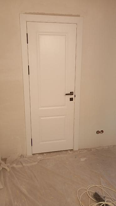 ешик уйдун: Үйлөр жана батирлер үчүн эшик, Металлдан, Эки эшиктуу, Айнек менен, түсү - Ак — 9