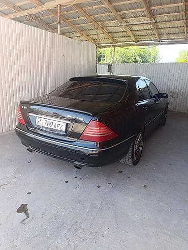 Продажа авто: Mercedes-Benz S-Class: 2001 г., 5.5 л, Автомат, Бензин, Седан — 9