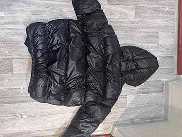 пуховик мужские: Пуховик, Короткая модель, С капюшоном, XL — 6