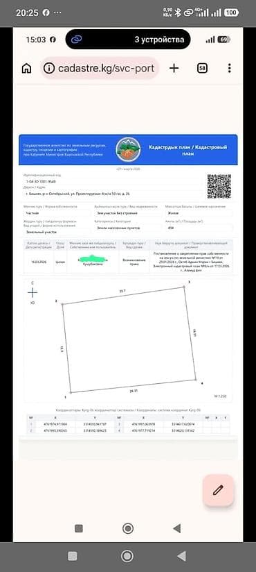 октябрьское: 5 соток, Для строительства — 1