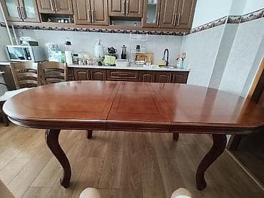 study table: Продам большой обеденный стол из натурального дерева Продается — 5