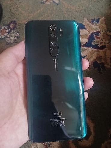 Техника и электроника: Redmi, Redmi Note 8 Pro, Б/у, 64 ГБ, цвет - Зеленый, 2 SIM — 1