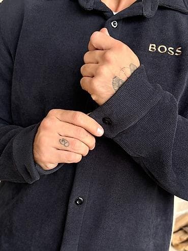 boss обувь: Мужской спортивный костюм, Все размеры, Boss, Новый, цвет - Черный — 9