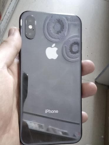 Техника и электроника: IPhone Xs, Б/у, 256 ГБ, Черный, Чехол, 100 % — 3