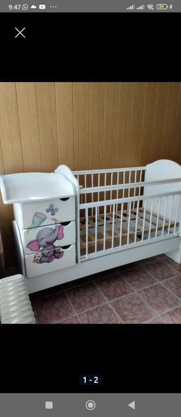 новый спальный: Продаю детскую кровать — 1