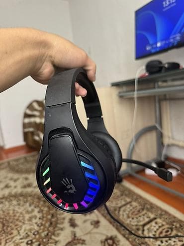 Игровая гарнитура Bloody (A4Tech) с подсветкой RGB - Полноразмерные