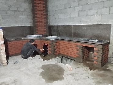 печка для дома бишкек: Угловая уличная печь-кухня из кирпича с двумя очагами под казан Бир — 1