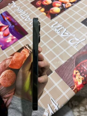кир жуучу машиналар сатып алуу: IPhone 13 Pro, Колдонулган, 512 ГБ, Жашыл, Заряддоочу түзүлүш, Коргоочу айнек, Каптама, 79 % — 1