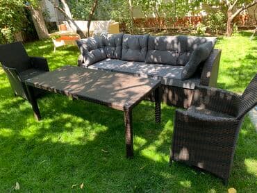 садовые столы: Комплект садовой мебели — 2