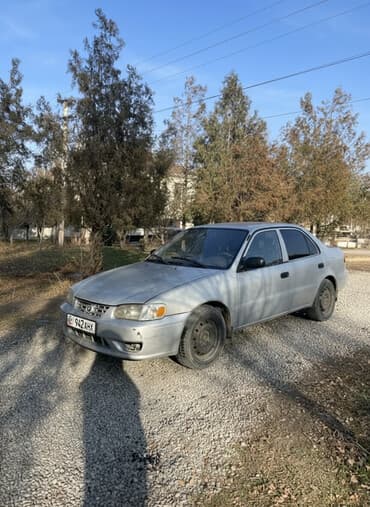 колеса на прадо: Toyota Corolla: 2001 г., 1.8 л, Автомат, Бензиновая, Седан — 1