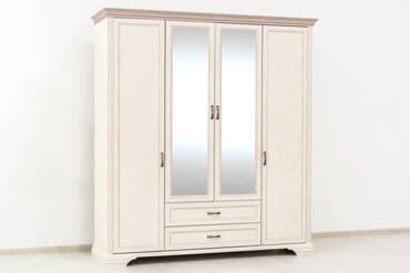 шыфонеры: Шкаф для одежды 4Д (Monako 4D2S), коллекции Монако, Сосна Винтаж — 1