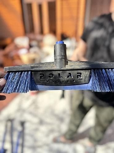 ручку: Щетка-скребок для уборки снега Polar Vortex с телескопической ручкой — 2