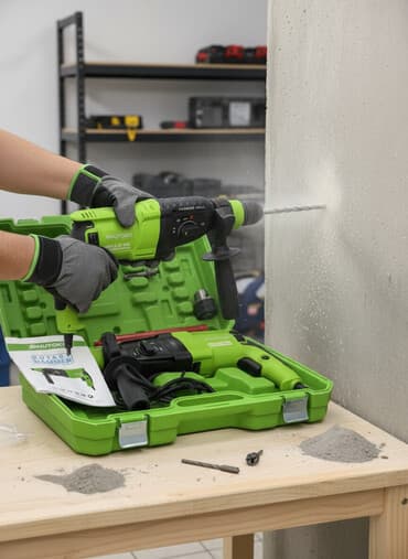 инструменты для ремонта холодильников: Перфоратор, Новый, Самовывоз, Бесплатная доставка, Платная доставка — 1