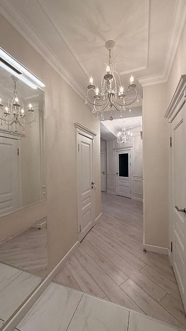 flat osh: 4 комнаты, 100 м², Ала-Арча ТРЦ Элитка, 12 этаж, Евроремонт — 7