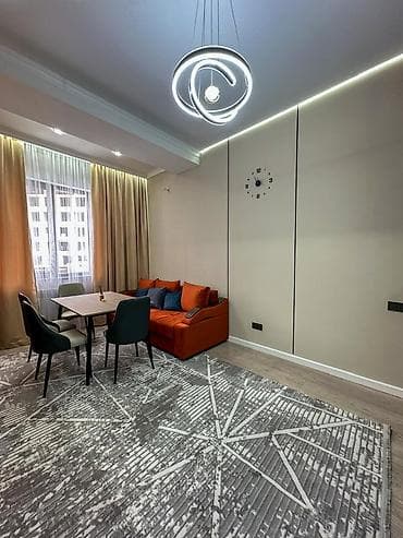 2 комнаты, 46 м², Элитка, 2 этаж, Дизайнерский ремонт