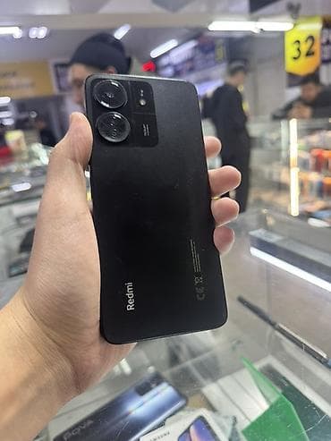 Redmi, Redmi 13C, 256 ГБ, цвет - Черный at lalafo.kg Redmi, Redmi 13C, 256 ГБ, цвет - Черный
