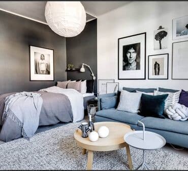 индустар: 1 комната, Без подселения, С мебелью полностью — 1