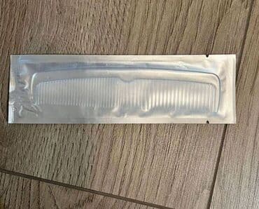 резиновый дилдо: Расческа пластмассовая в прозрачной, длина 14 см — 2