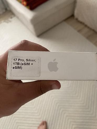 z generation: IPhone 17 Pro, Новый, 1 ТБ, Серебристый, Коробка, 100 % — 2