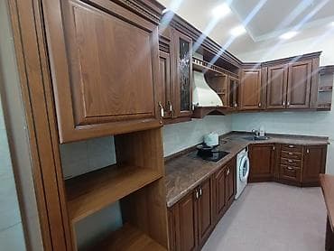 solutions elementary: Кухонный гарнитур, цвет - Коричневый, Дерево — 4