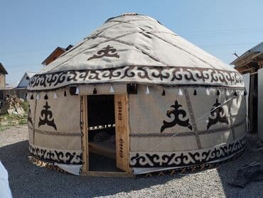 купить кораблик для рыбалки с эхолотом бу: Аренда юрты, Каркас Деревянный, 85 баш, Казан, Посуда, С полом — 3