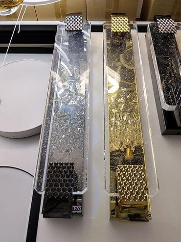 led matrix panel: Настенные светодиодные бра с декоративным акрилом и кристаллическим — 1