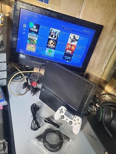 Playstation 4 500 gb прошитая, приставка привозная, готова для игр — 5