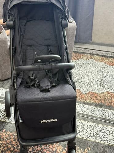 дождевик для коляски: Коляска, цвет - Черный, Б/у — 4