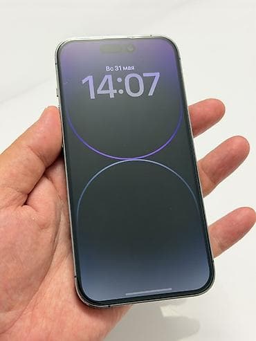 iphone 12 pro ma: IPhone 14 Pro, Б/у, 128 ГБ, Deep Purple, Кабель, 81 % — 9