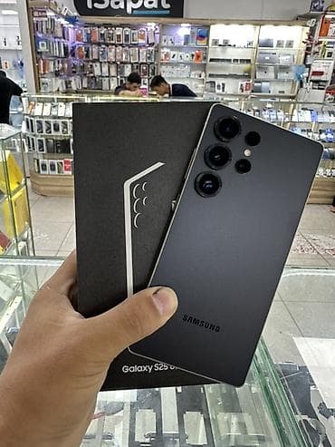 Samsung Galaxy S25 Ultra, Б/у, 256 ГБ, цвет - Серый, 2 SIM