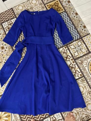 Вечернее платье, Пышное, Длинная модель, С рукавами, XL