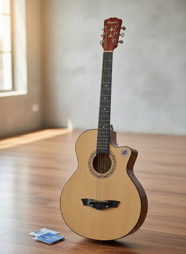 сколько стоит акустическая гитара: Акустическая гитара Lanjian 38C + струны в подарок Торг уместен — 1