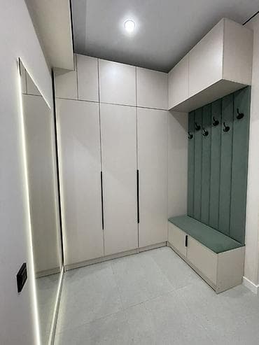 Квартиры: 2 комнаты, 58 м², Асанбай мкр Элитка, 7 этаж, Дизайнерский ремонт — 5