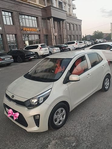 яркие: Kia Morning: 2018 г., 1 л, Автомат, Бензин, Хэтчбэк — 2