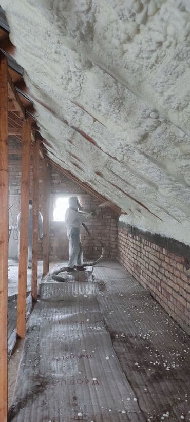 утепление пеной цена бишкек: Утепление крыши, Утепление потолоков | Утепление квартиры, Утепление склада, Утепление контейнера | Пенополиуретан, Penoplex, Пенополистирол Больше 6 лет опыта — 1