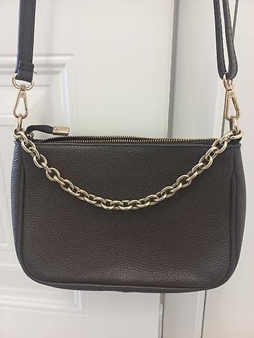 чехол на 13 про: Классическая сумка, Италия, Материал: Натуральная кожа, Съёмный ремень, Женские, Б/у — 1