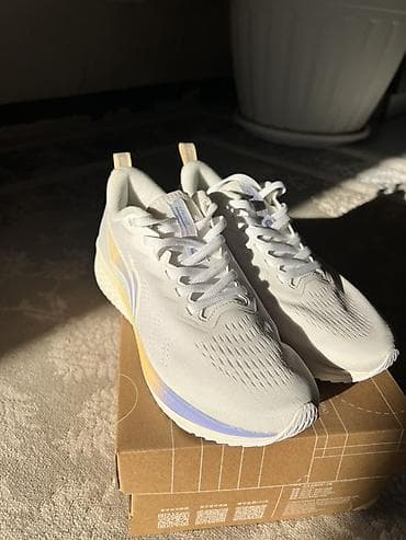 nike drill: Легкие кроссовки для бега/фитнеса -Бренд: Lining - Цвет: белый с — 2