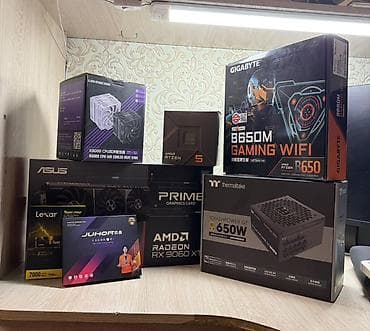 venom computer: Компьютер, ядер - 6, ОЗУ 32 ГБ, Игровой, Новый, AMD Ryzen 5, NVMe — 3