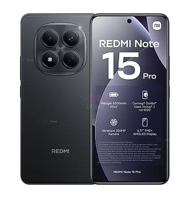 redmi note 4x: Redmi, Redmi Note 15 Pro, Новый, цвет - Черный — 1